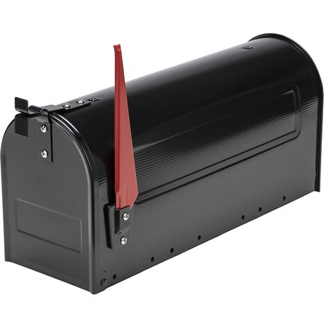 G2 Trading Company, 084, Mississippi Stati Uniti '- US Mailbox Mailbox,  alluminio, nero