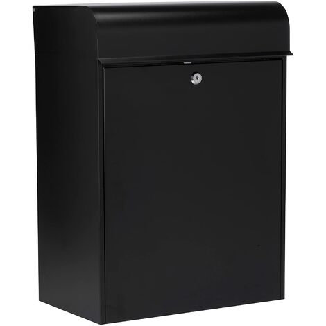 G2 trading company 79 - Cassetta dei pacchi 0 acciaio sicuro - nero