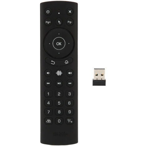 G20S PRO BT Bluetooth- und 2,4-GHz-Fernbedienung mit Hintergrundbeleuchtung und Sprachsteuerung für Fernseher, Projektor und PC