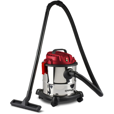 G3 Ferrari Fusto Red 20 L Aspiratore a cilindro Secco e bagnato 1000 W Senza sacchetto