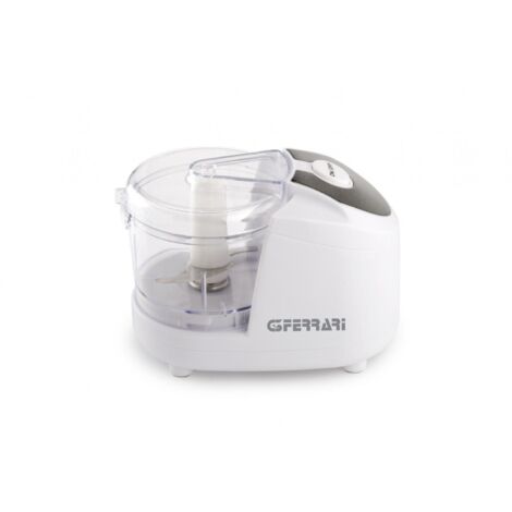 G3 Ferrari G20010 Broyeur Horizontal 250 W, argenté/blanc