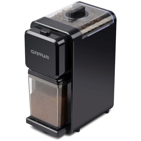 G3 ferrari g20129 aroma sì macinacaffè elettrico, 120 w, grandi capacità 100 g, 3 regolazioni di macinatura, funzionamento pulse, doppia sicurezza, nero