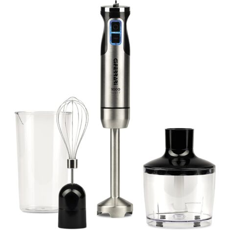 G3 FERRARI G20143 kit mixer a immersione frullatore sbattitore trituratore 1000W