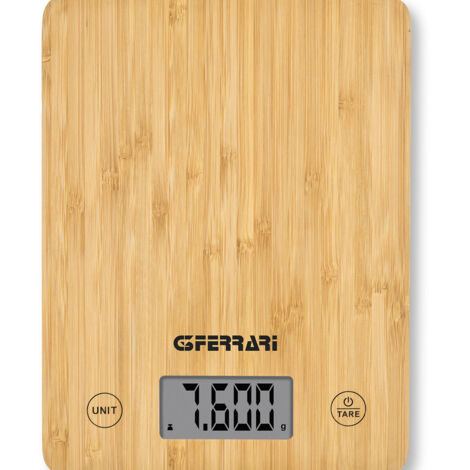 G3 Ferrari G20166 bilancia da cucina Bamboo Superficie piana Rettangolo Bilancia da cucina elettronica