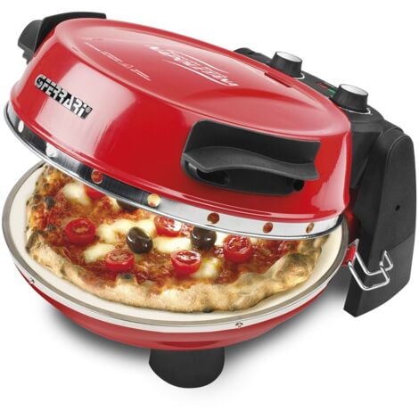 G3 Ferrari Pizzeria Snack Napoletana machine à pizza/four 1 pizza(s) 1200 W Noir, Rouge