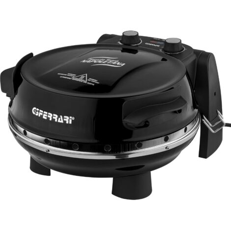 G3Ferrari G 10032 Napoletana Four à Pizza Noir 1200W