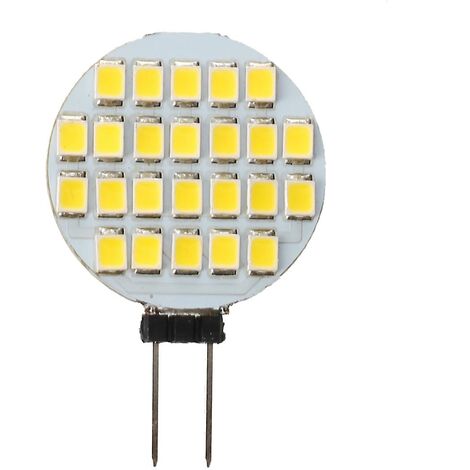 G4-Glühbirne, Spot-Lampe, 12 V Gleichstrom, 24 LEDs, 1 W, warmweiß