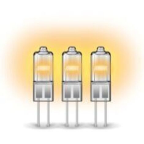 G4 LED-Lampe, 3er-Pack, Halogenlampen, G4-Sockel, 375 Lumen, 2900 Kelvin, Warmweiß, dimmbar – PACK3HG420W – RWAmpoule LED G4