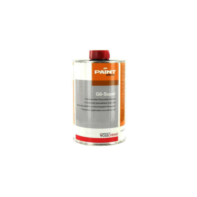 Soloplast - G8 Super Polyurethane Clear Coat vosschemie - 1L