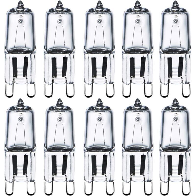 Ineasicer - G9 220v 40w Ampoules Halogène Verre Transparent Ampoules Led Lampe De Table Lampe Murale Ampoule à Économie d'Énergie Lampes