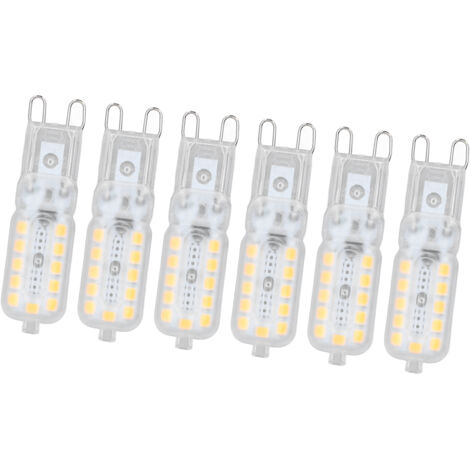 G9 5W klare LED-Lampen, 22 dimmbare LEDs, warmweiß, 220–240 V für Decken-, Wand- und Tischleuchten