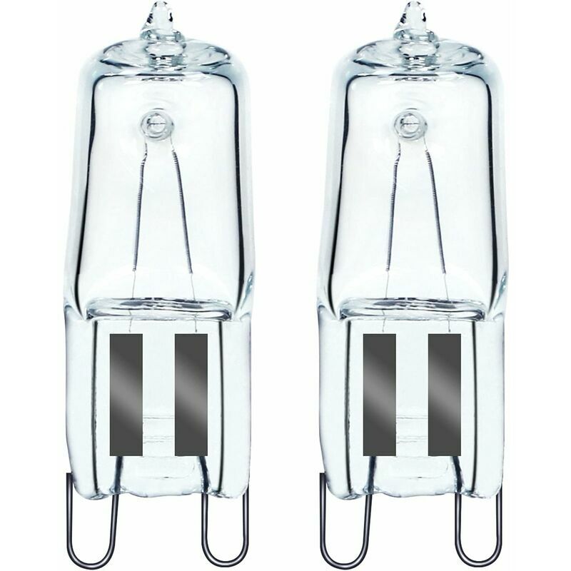 Hoopzi - G9 Bulb For Halogen Oven G9 Oven 40W 230V 300°C Tolerance Bulb 2Pack