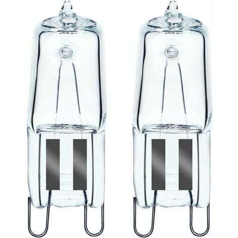 G9 Bulb For Halogen Oven G9 Oven 40W 230V 300°C Tolerance Bulb 2Pack