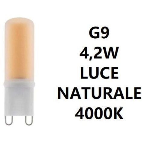 G9 LAMPADINA A LED 4,2W LUCE NATURALE 4000K 470 LUMEN BOT LIGHTING