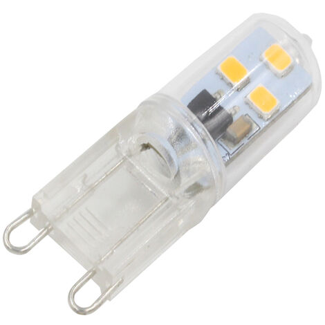 G9 LED-Lampe 1W Mini-LED-Birne SMD2835 6LED-Strahler Kronleuchter hochwertige Beleuchtung Ersatz Halogenlicht warmweiß 220V