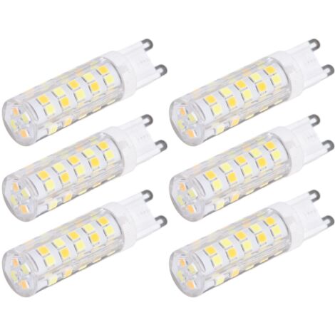 G9 LED-Lampe, schnelle Wärmeableitung, 10 Stück 220V G9 LED-Lampe für Deckenleuchten (G9 7W 64LED)