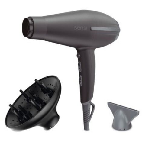Ga Ma GH3318 Phon Asciugacapelli 2200 W 2 Velocita' Ceramic Nero