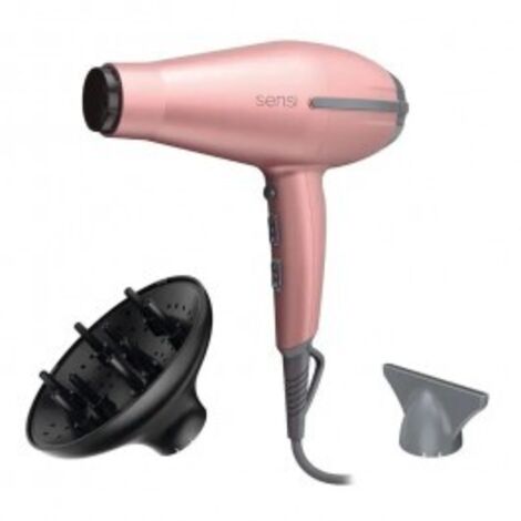 Ga Ma GH3319 Phon Asciugacapelli 2200 W 2 Velocita' Ceramic Rose