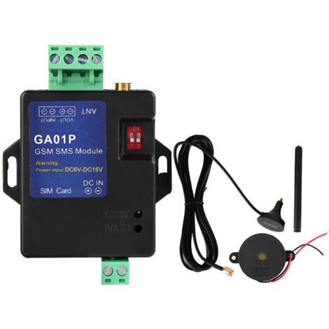 GA01P GSM Mini Smart Remote Stromausfallalarm SMS Anruf Alarm Sicherheit