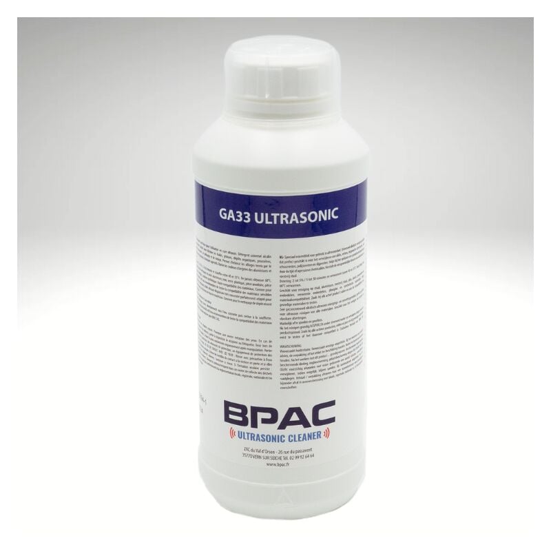 Bpac - GA33 1 l Nettoyant Ultrason Dégraissant Universel Alcalin