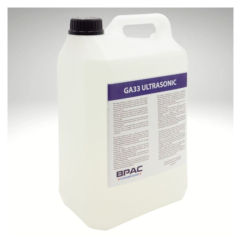 GA33 5 l Nettoyant Ultrason Dégraissant Universel Alcalin - Bpac