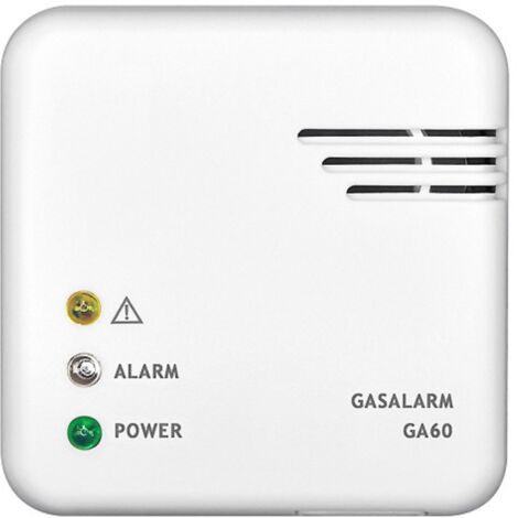 GA60   Gasalarm, Gasmelder 12V DC mit Netzteil