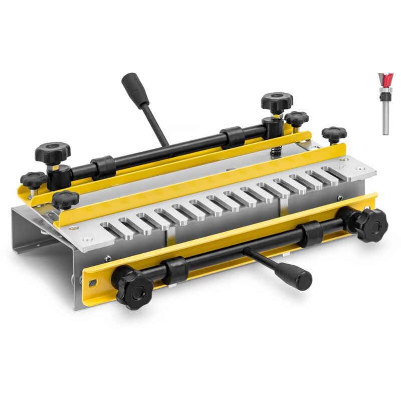 MSW - Gabarit à queue d aronde - pour défonceuse - 300 mm - 3 gabarits Gabarit queue d'aronde Gabarit queue d'aronde charpente