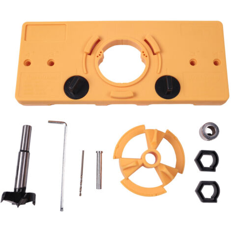 Gabarit alésage charnière 35mm guide perçage outil menuisier