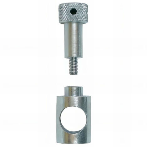 Gabarit C de perçage pour pose de gonds D. 22 mm - Clav. D. 18 mm - Zingué - L'unité