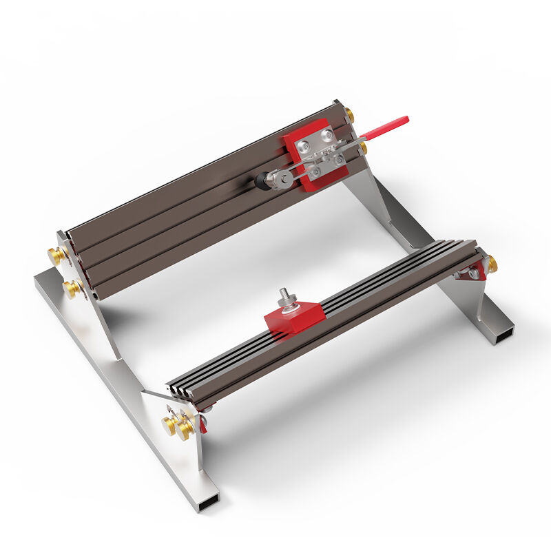 Gabarit cannelé réglable pour scie à table pour 1/2'' à 16'' enjoywood avec 4 butées rabattables moulées pour une menuiserie précise et un