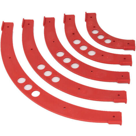 Gabarit d’arrondissement d’angle pour menuiserie et plastiques techniques, rayons R100/R150/R200/R250/R300, forme arrondie