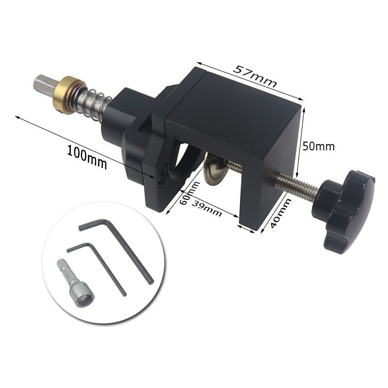 Gabarit de charnière 35 mm avec pince, foret forsnter, alliage d'aluminium, outil d'installation de porte d'armoire, BR-Vie