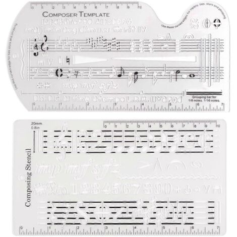 Gabarit de composition pour auteur-compositeur (voir illustration)