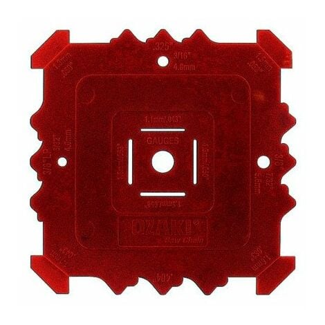 OUTDOOR POWER SPORT Gabarit de mesure pour chaîne et guide de tronçonneuse