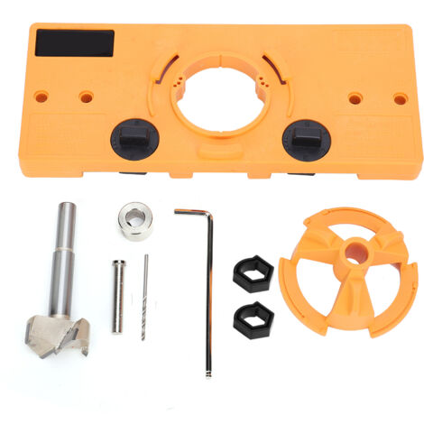 Gabarit de perçage pour charnière invisible de 35 mm, guide de perçage, foret