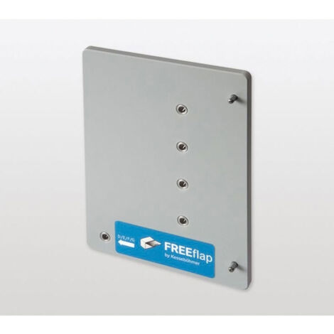 Gabarit de perçage pour ferrure freeflap - Décor : Blanc - KESSEBOHMER