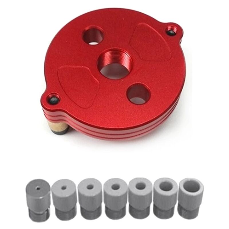 Lling - Gabarit de trou de poche pour le travail du bois 2/3/4/5/6/8/10mm gabarit de perçage Vertical à centrage automatique localisateur outils de