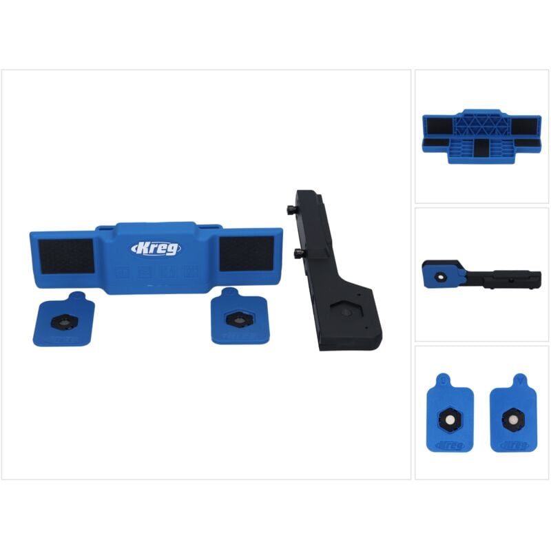 Kreg - Gabarit de montage de portes d'armoires, bleu, 9 marches (khi-cdij-int)