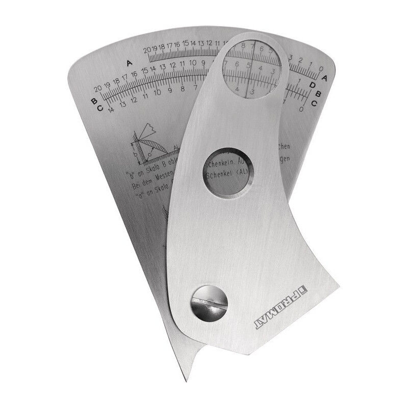 Promat - Gabarit spécial pour cordon de soudure Précision de lecture 0,1 mm