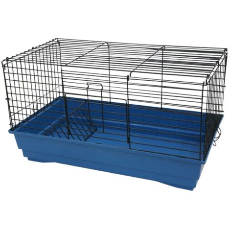 Gabbia cavia 60 nera 58x32x32 Croci
