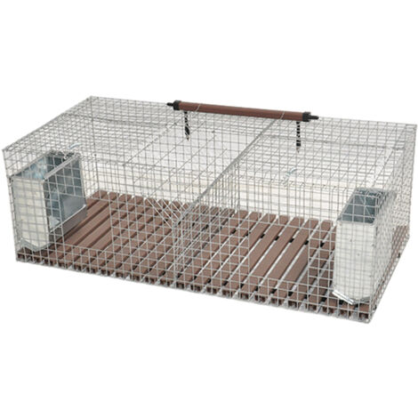 Gabbia conigli fattrici 200x50x34 cm