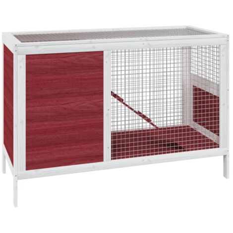 Gabbia Moka 103 x 44 x 69,5 cm in legno di pino massiccio marrone 020041951