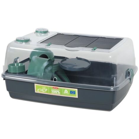 Gabbia per criceti in plastica riciclata Ehop