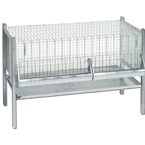 Gabbia per pollo antitopo 102x53x70cm