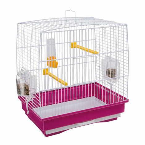 Gabbia quadra per volatili 35,5x24,7x37h