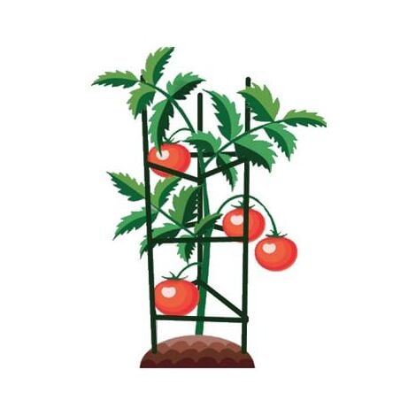 GABBIE P/POMODORI BRIXO ACCIAIO-PE H.120