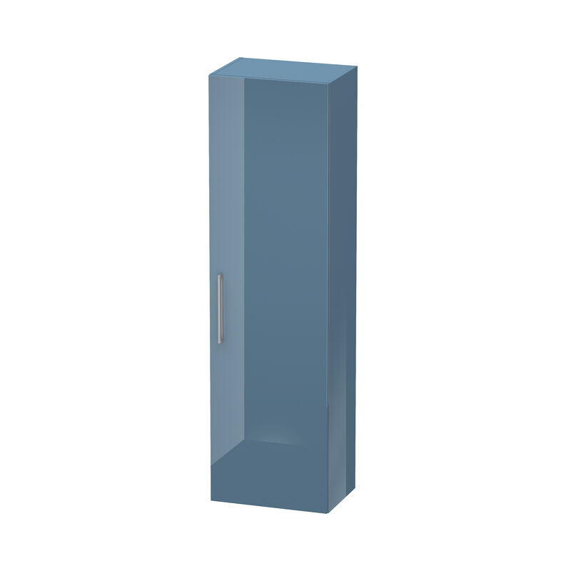 

Gabinete alto Duravit Vero, 1166, bisagra de la puerta derecha, 500mm, Color (frente/cuerpo): Laca de alto brillo Stone Blue - VE1166R4747