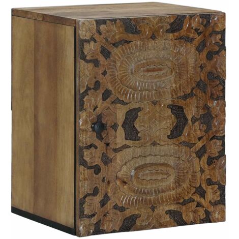 Gabinete Colgante de Baño con puerta Marrón 38 x 33,5 x 48 cm