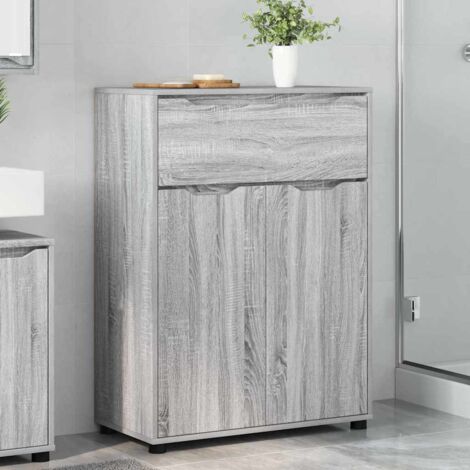 Gabinete de Baño con cajón Gris  72,5 x 36,5 x 100 cm