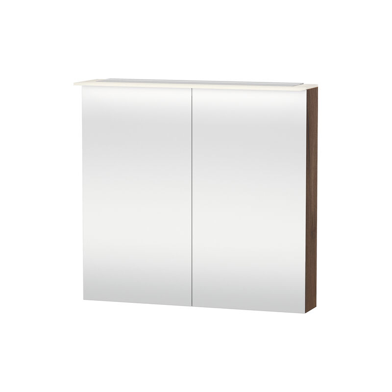 

Duravit Ag - Gabinete de espejos Duravit X-Large 7594, 2 puertas de espejos, 800 mm, Color (frente/cuerpo): Nogal natural decorado - XL759407979